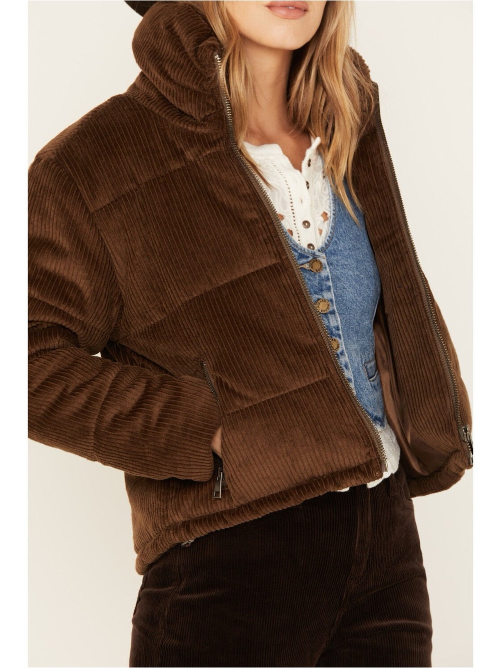 Cleo + Wolf Corduroy Jacket